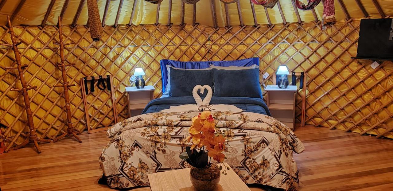 Casa Campo Yurt 1 Gengiscan Tenda Mongolica Wifi Urubici Exterior foto
