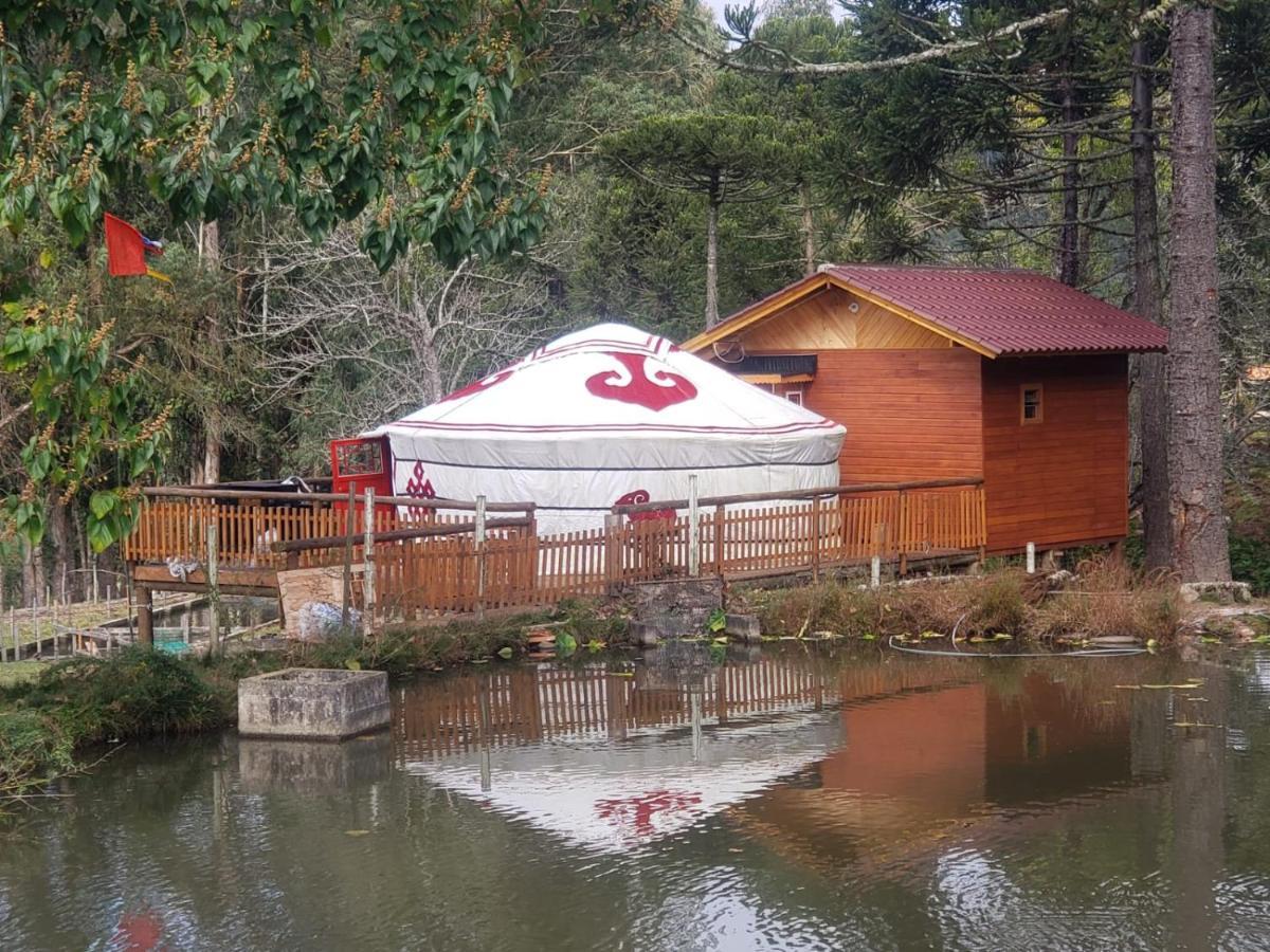 Casa Campo Yurt 1 Gengiscan Tenda Mongolica Wifi Urubici Exterior foto