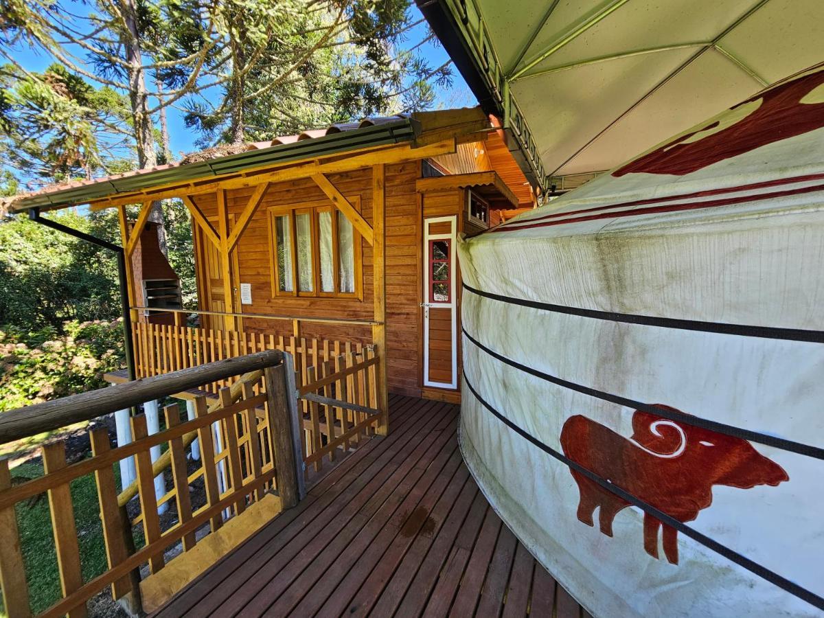 Casa Campo Yurt 1 Gengiscan Tenda Mongolica Wifi Urubici Exterior foto