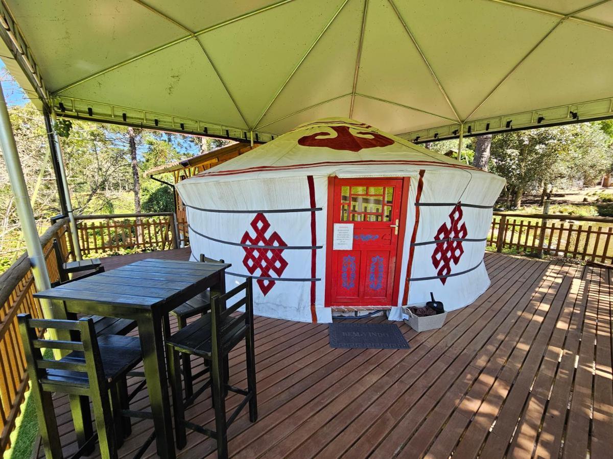 Casa Campo Yurt 1 Gengiscan Tenda Mongolica Wifi Urubici Exterior foto
