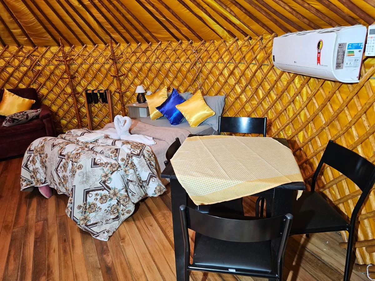 Casa Campo Yurt 1 Gengiscan Tenda Mongolica Wifi Urubici Exterior foto